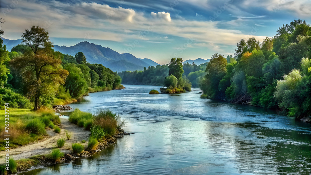 Fototapeta premium River