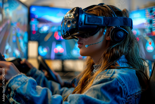 Virtual Reality Driving School: Empowering Young Women Behind the Wheel