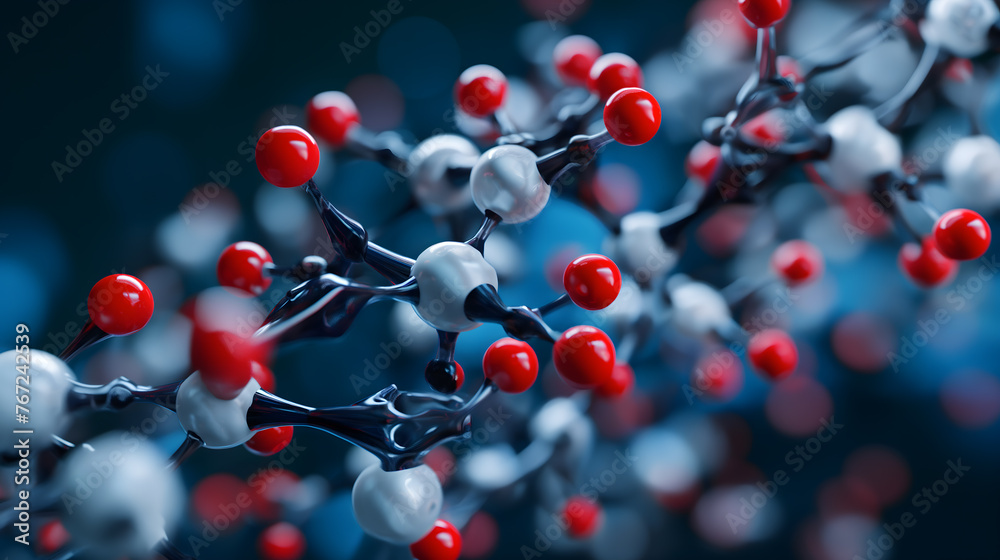 Detailed Model of Chemical Molecules in a Laboratory Environment Detailed Model of Chemical Molecules in a Laboratory Environment