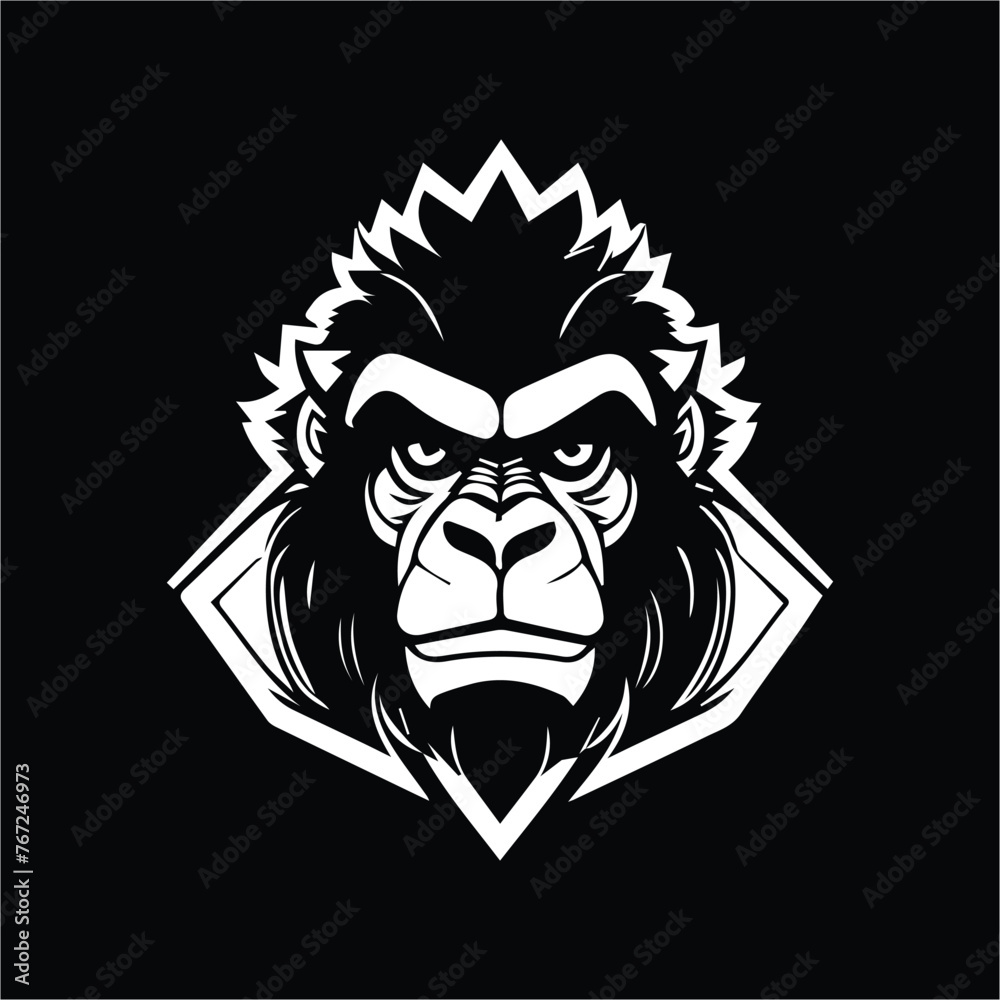  Gorilla illustration design