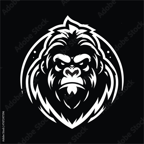  Gorilla silhouette