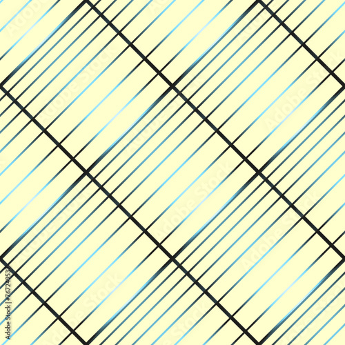 Seamless vector geometric art deco pattern with rhombuses, stripes, palmettes and gradients