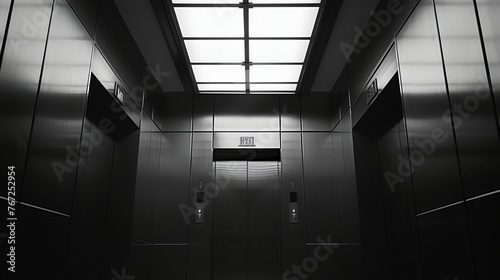 a modern elevator photo