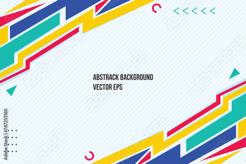 Vector background illustration modern design Premium