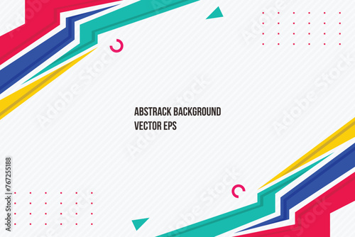 Vector background illustration modern design Premium