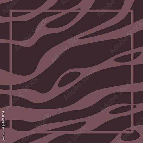 Two color abstract vector background. Pink and damson color pattern. Artsy background or hijab scarf pattern.