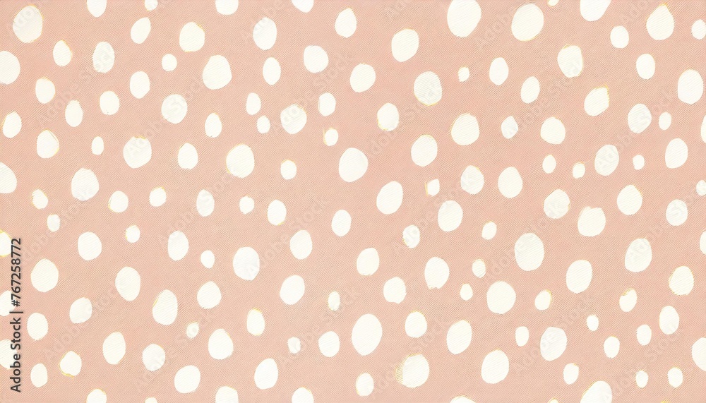 seamless playful light pastel pink and white cow or calico cat spots fabric pattern abstract cute trendy animal print background texture girl s birthday baby shower or nursery wallpaper design
