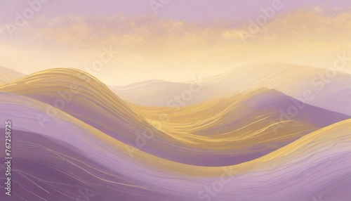 illustration of abstract wave digital lavender background