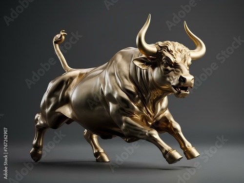 Bull statue  bull market  chasing the bull market