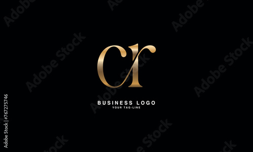 Alphabets CR, RC Initials Letters Logo Monogram
