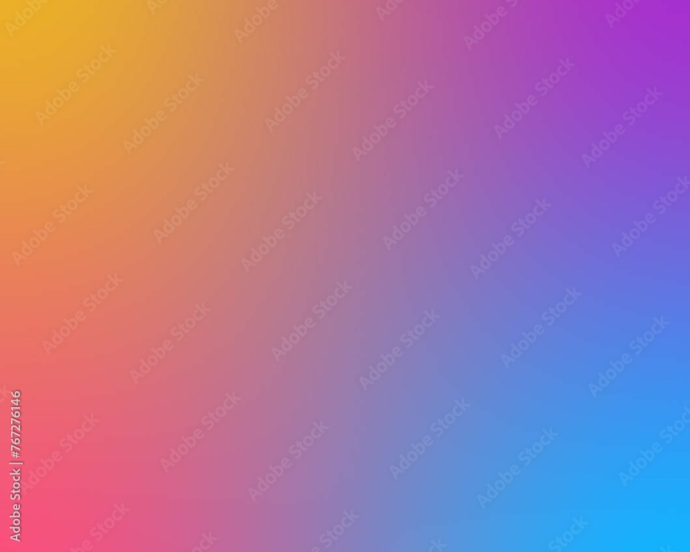 abstract colorful gradient background. Grainy texture background pink purple yellow, blue noise texture blurred colors poster design