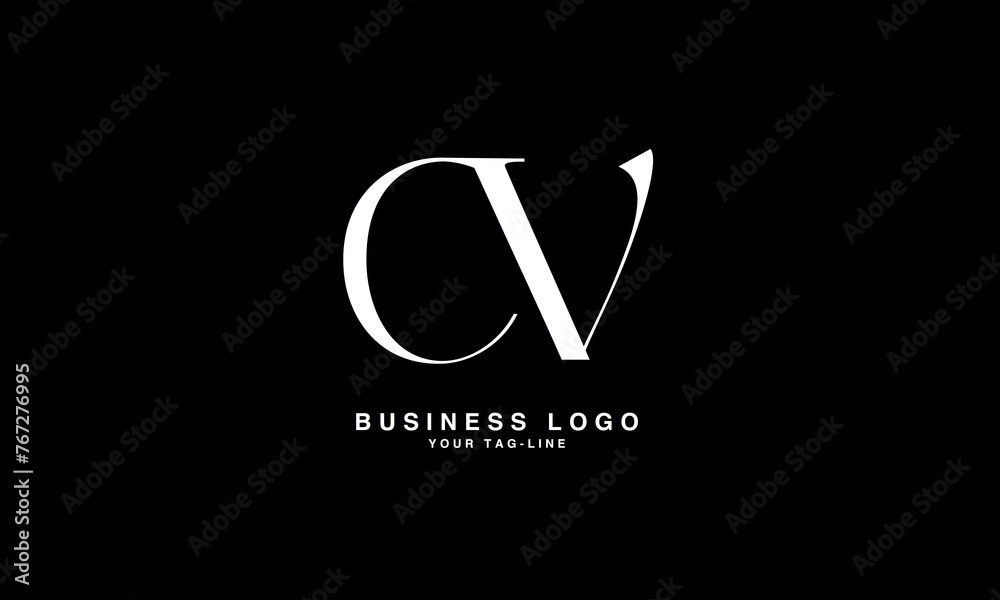 CV, VC,C , V, Abstract letters Logo Monogram CV, VC,C , V, Abstract letters Logo Monogram