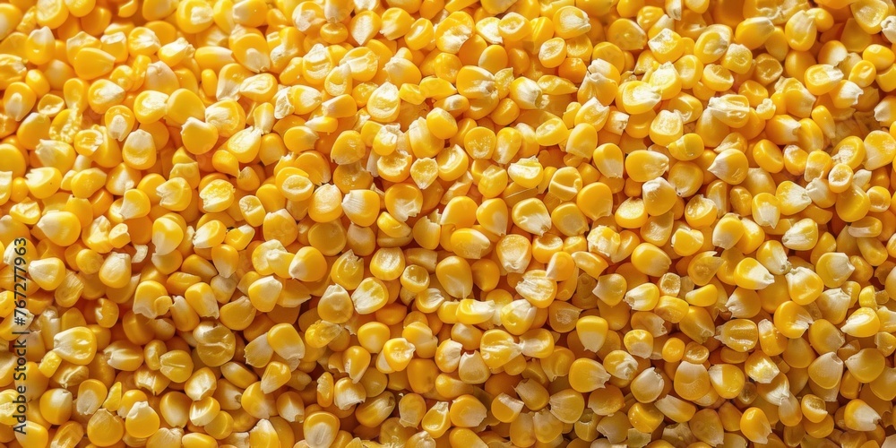 Close-up Cereal Organic Texture Background Close-up Cereal Organic Texture Background