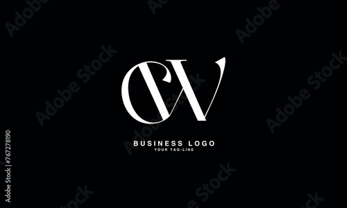 CW, WC, C, W, Abstract Letters Logo Monogram
