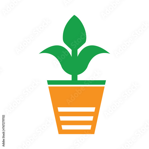 Plant, tree, pot, tree, vase, plant in pot icon