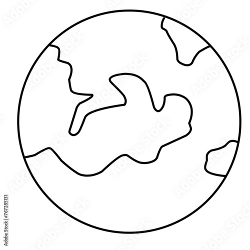 Earth Icon, Globe, World Icon 