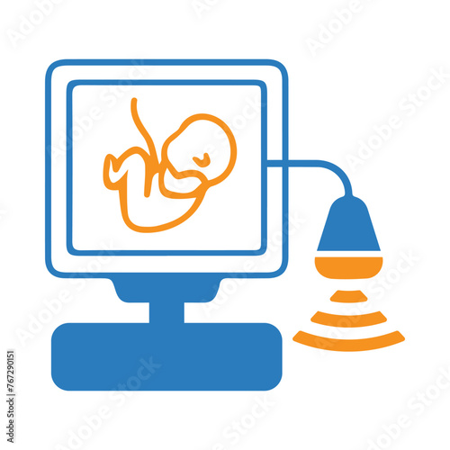 medical, scan, ultrasound, x-ray, test, medical ultrasound icon
