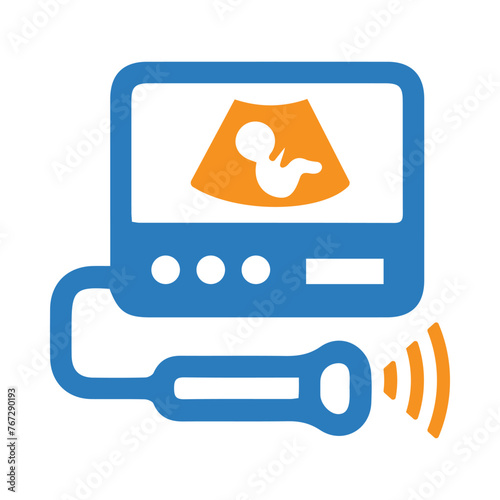 medical, scan, ultrasound, x-ray, test, medical ultrasound icon