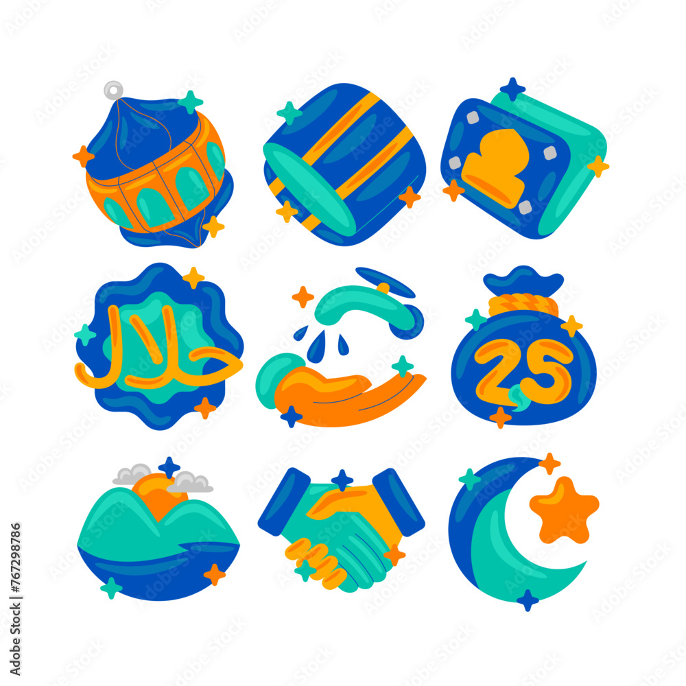islamic element vector illustration islamic element vector illustration