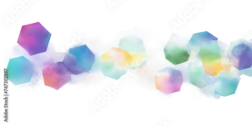 A series of interconnected Transparent Background Images 