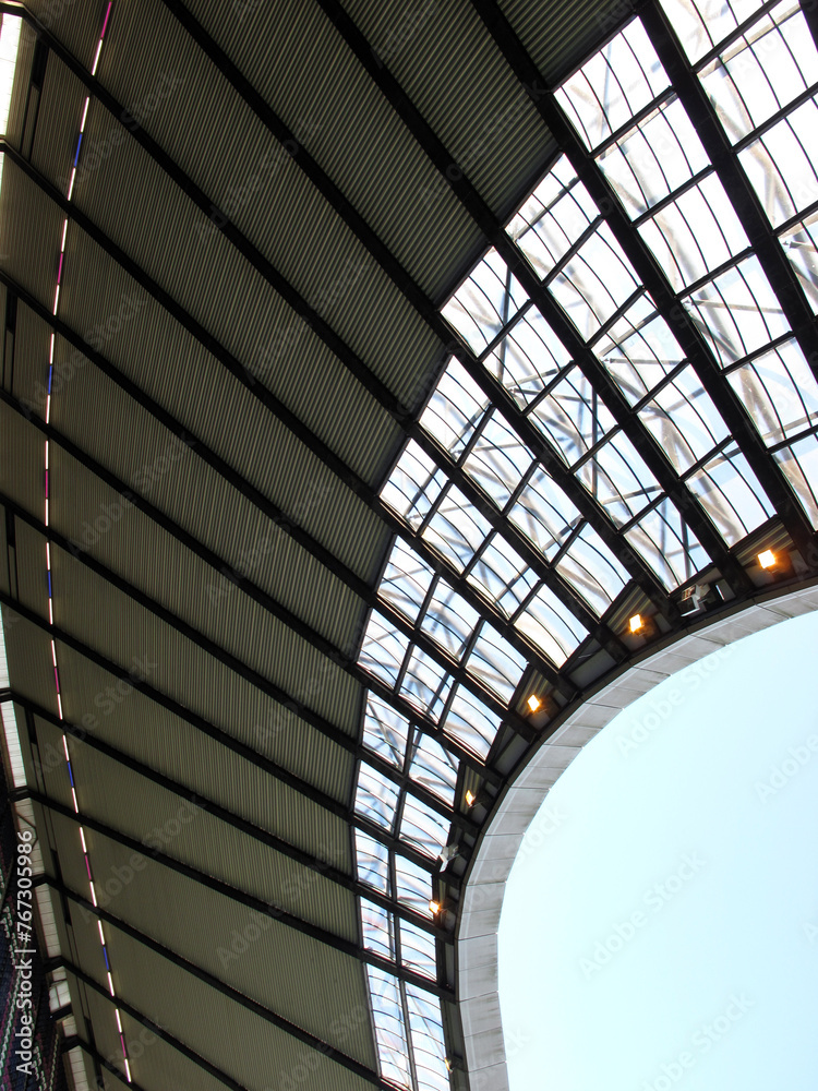 Roof of the murrayfield stadium - Edinburgh - Scotland - UK