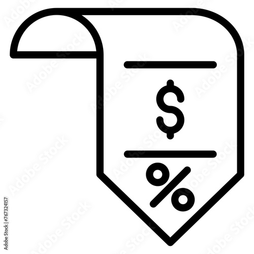 Price Tag Icon Element For Design