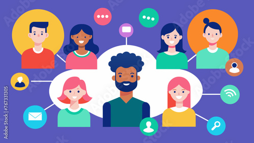 A team of influencers works together on a social media campaign showcasing their individual styles and influence merging to create a cohesive
