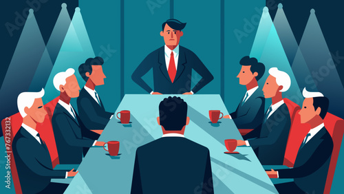In a boardroom filled with tense exeives one brave whistleblower stands to share the unethical practices she has uncovered within the company.