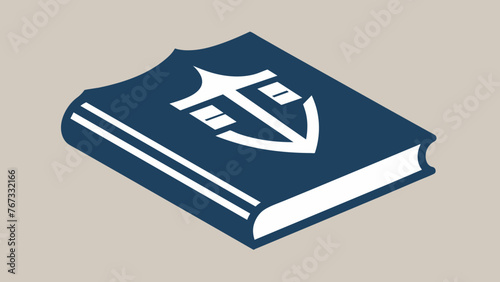 A simple yet powerful image of a closed legal book with the company logo elegantly embossed evoking a sense of security and reliability in