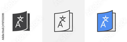 Wallpaper Mural Language Change and Translation Service Icons. Symbols for Global Multilingual Communication. Torontodigital.ca