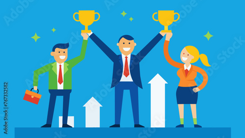 A successful business reaches a major profitability milestone showcasing their unwavering dedication and hard work towards achieving their