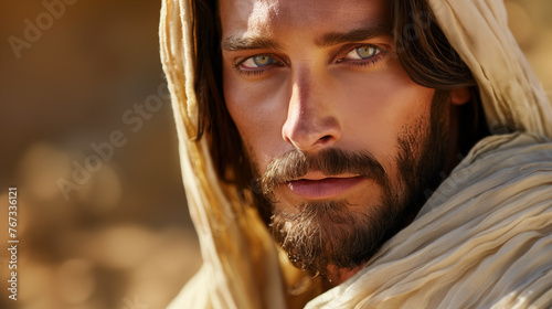 portrait of Jesus Christ.