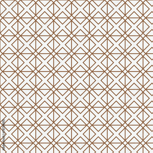 Geometric ornamental vector pattern. Seamless design texture Background