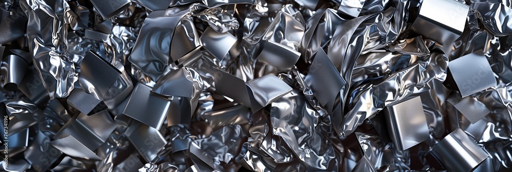 abstract aluminum metal background