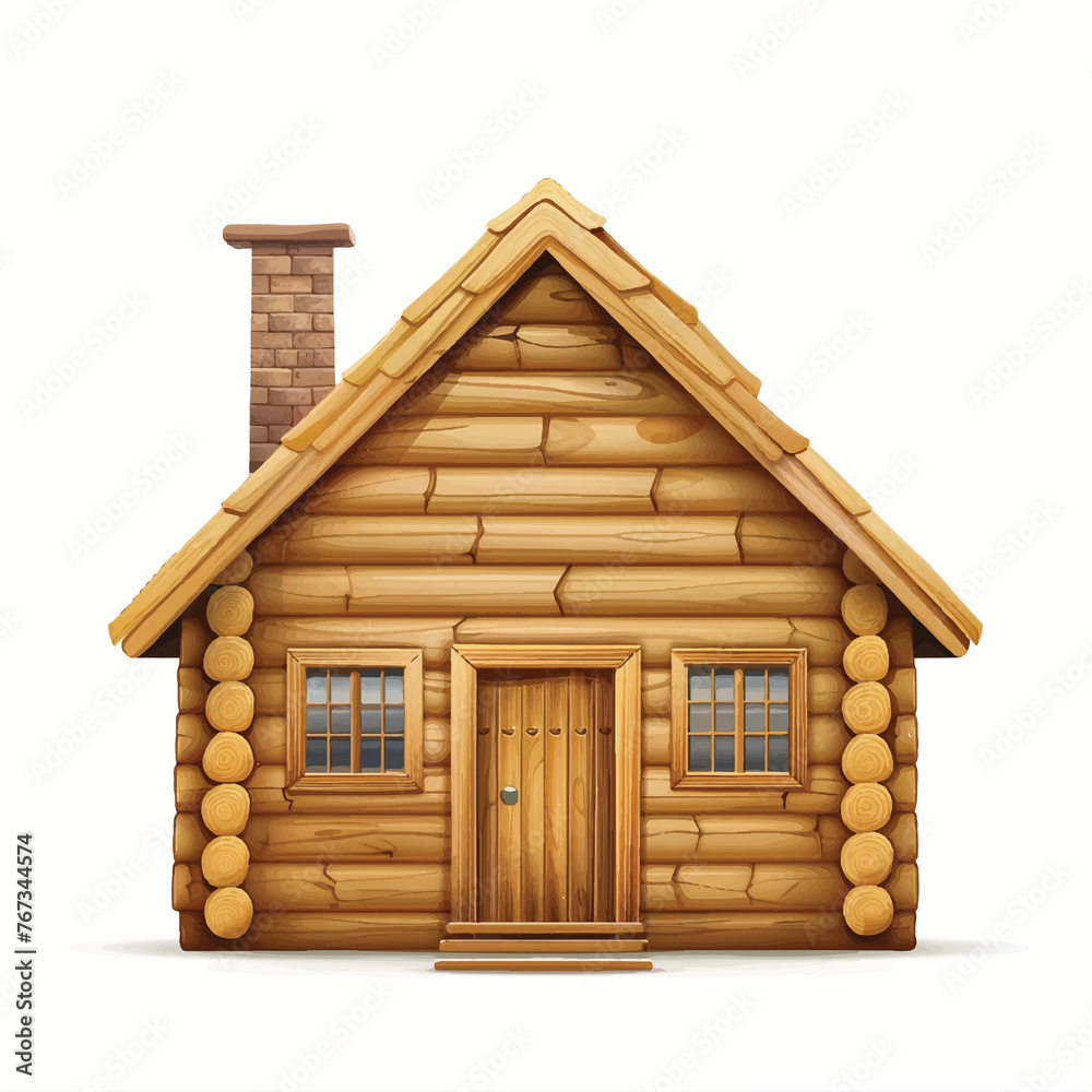 Wooden Treehouse Illustration Wooden Treehouse Illustration