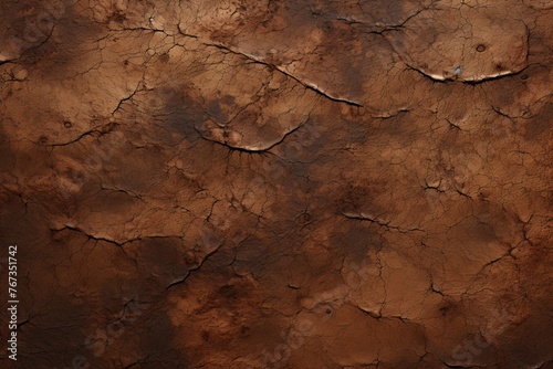 Brown ground surface texture, Ground surface texture,  Land Texture, Soil Texture Background, Surface texture background, AI Generative photo