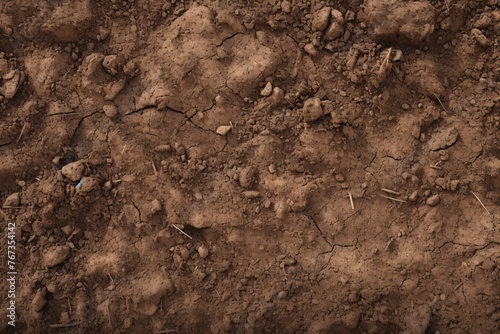 Soil Texture, Soil Texture Background, Soil dirt texture, ground surface Texture, Rustic Soil Texture, land brown soil texture, Fertile soil texture background, AI Generative © Forhadx5
