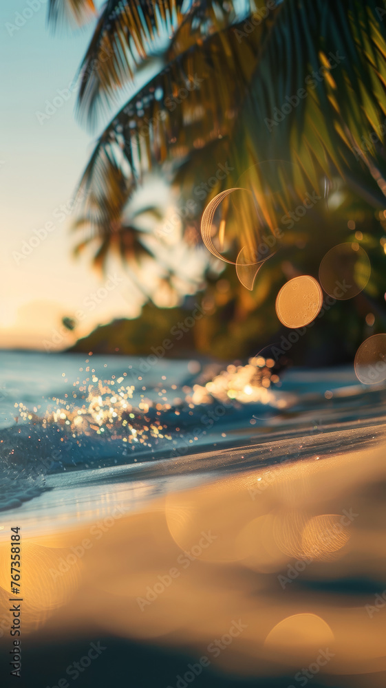 Tropical Paradise, Soft Focus and Warm Hues