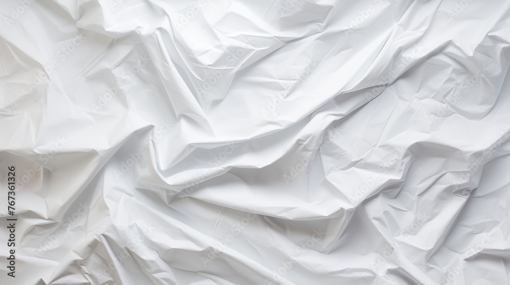 White crumpled paper texture abstract background. White crumpled paper texture abstract background.