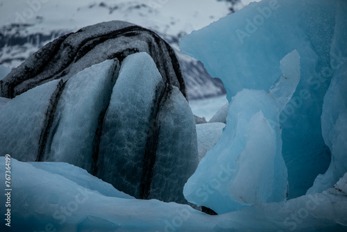 Gletscher Blau photo