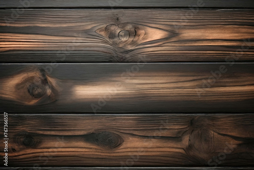 Black and brown wood wall wooden plank board texture background with grains and structures