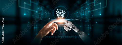 Cloud Security: Hands of Robot and Human Touch Cloud Security of Global Networking, Ensuring Data Protection, Privacy, and Compliance with Digital Technologies of the Future.