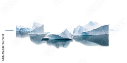 A serene landscape of floating Transparent Background Images 