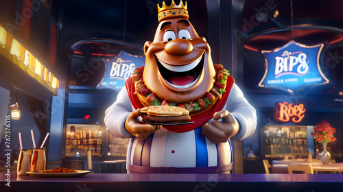 Experience the Royal Treatment at Burger King - See the King, Taste the Quality 