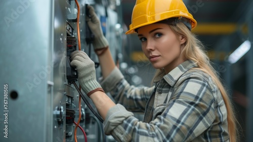 women working in heavy labor