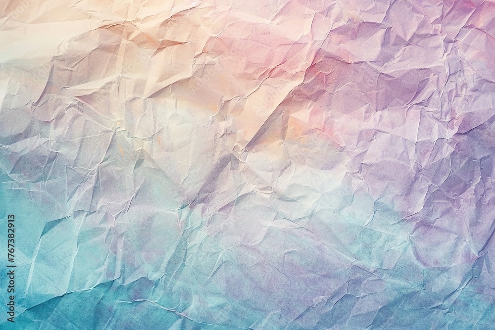 Colorful crumpled paper background