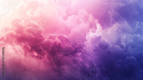 Ombré lila pink rose background, Colors and shades from light to dark, copy and text space, 16:9 photo