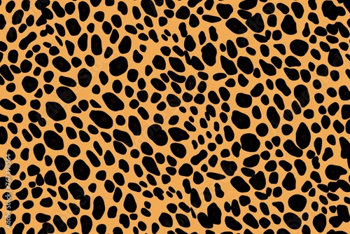 Leopard Skin Print, Leopard Skin Background, Leopard Skin Pattern, Leopard Spots Pattern, Leopard Skin Texture, Animals Skin Background, AI Generative photo