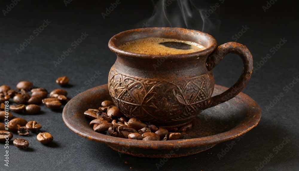 Una taza de café Una taza de café