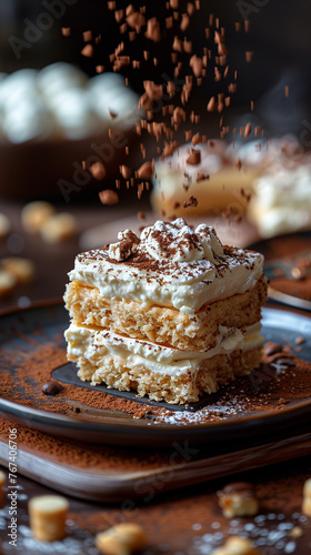  Tiramisu with a Cocoa Powder Shower